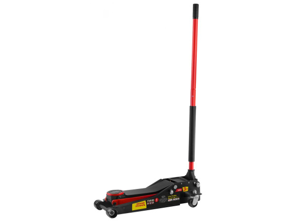 Домкрат подкатной 3т быстрый подъем 75-505мм STARTUL AUTO (ST8013-04) (h min 75мм, h max 505мм, Quick LIFT, низкопрофильный)