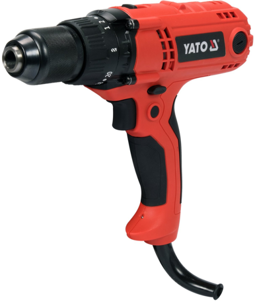 Электрический шуруповерт 13 мм 400W 85Nm YATO 