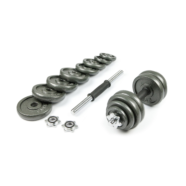 Набор металлических гантелей в чемодане AMETIST 30кг