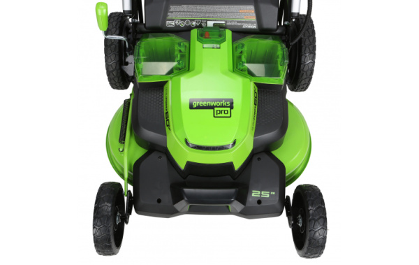 Газонокосилка аккумуляторная самоходная GD60LM61 TwinForce 61см 60В Greenworks