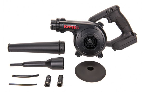 Воздуходув аккумуляторный Kress KU085.9 20В (без АКБ и ЗУ)