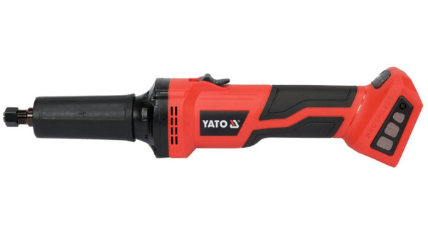 Аккум. бесщеточная прямая шлифмашина 18V без АКБ YATO 