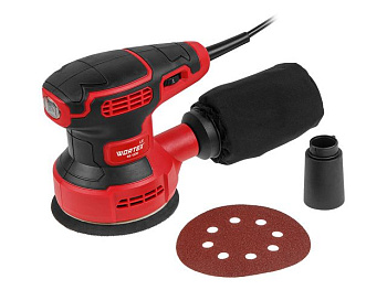 Эксцентриковая шлифмашина WORTEX LX RS 1230 в кор. 