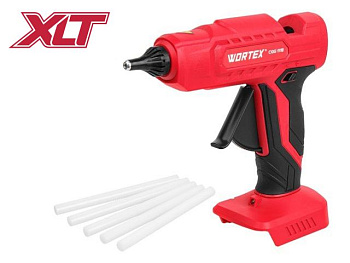 Аккумуляторный клеевой пистолет WORTEX CGG 1118 в кор. ALL1 XLT SOLO 18В 11 мм
