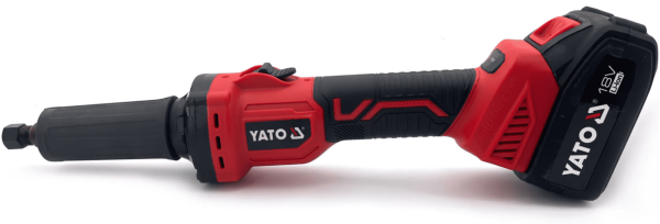 Аккум. бесщеточная прямая шлифмашина 18V 2х40Ah YATO 
