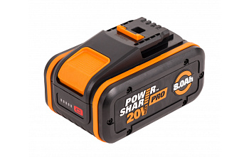 Батарея аккумуляторная WORX WA3648 PRO, 20В, 8Ач