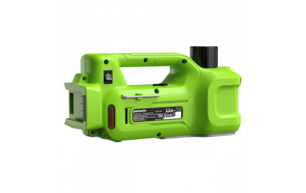 Домкрат гидравлический аккумуляторный Greenworks G24JACK 24В