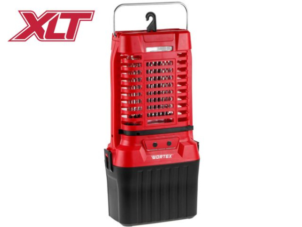 Аккумуляторный уничтожитель насекомых WORTEX CBZ 1825 XLT SOLO 18В, 10 Ват, напряжение сетки 2500 В 