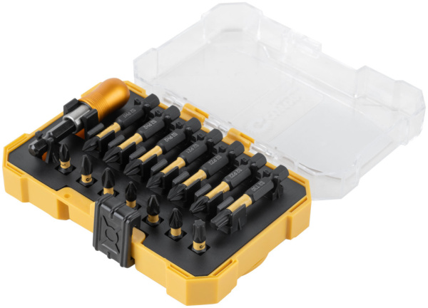 Набор торсионных бит 25/50 мм "Ударник" 15 предметов Profi plus Cutop 83-991