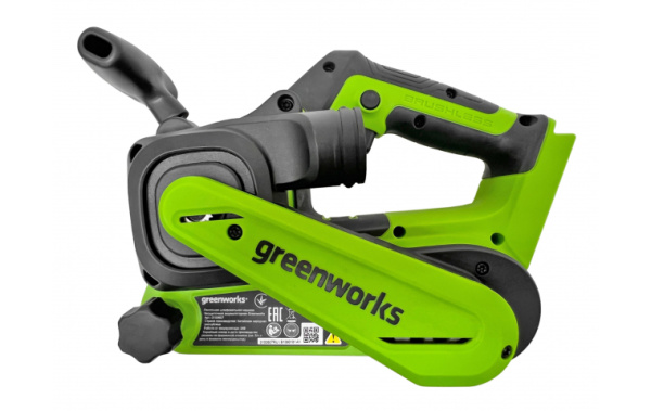 Шлифовальная машина ленточная аккумуляторная Greenworks G24BS 24В