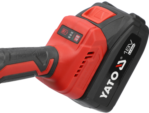 Аккумуляторная циркулярная пила 18V, 140мм, 2х4Ah YATO 