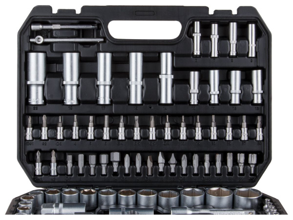 Набор головок и бит 108пр. ВОЛАТ (1/4", 1/2", 6 граней)