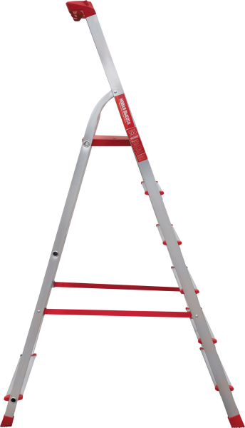 Стремянка профессиональная алюминиевая 6 ступеней органайзер NV3115 Новая высота 3115106