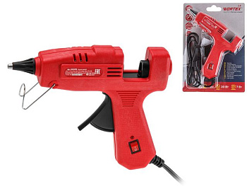 Пистолет клеевой WORTEX LX GG 0710-3 в блистере 