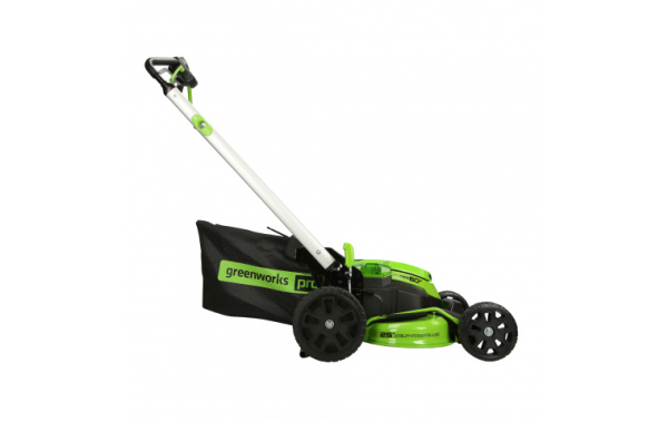 Газонокосилка аккумуляторная самоходная GD60LM61 TwinForce 61см 60В Greenworks