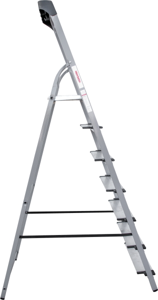 Стремянка алюминий-сталь 8 ступеней 130 мм органайзер NV1138 Новая высота 1138108