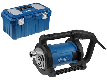Вибратор глубинный BULL PCV 6026 в чем. 2600 Вт, 12000 об/мин, до 58 мм 