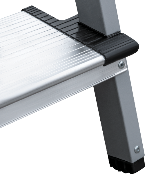 Стремянка алюминий-сталь 6 ступеней 130 мм органайзер NV1138 Новая высота 1138106