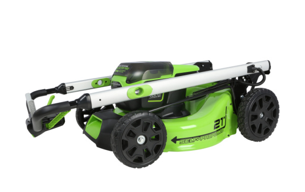 Газонокосилка аккумуляторная самоходная Greenworks GD60LM51SPK4 51см 60В (в комплекте АКБ 4А/ч + ЗУ)