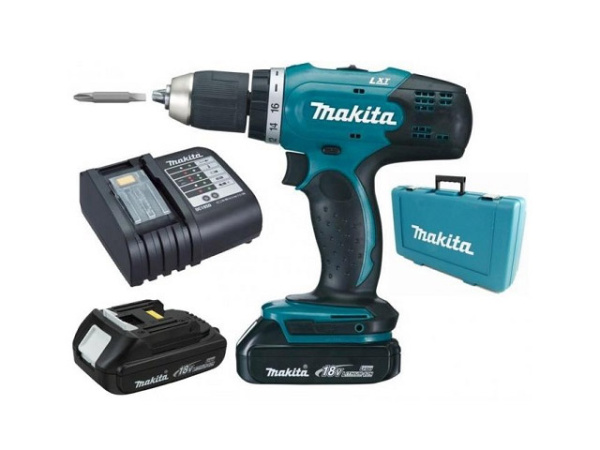 Аккумуляторная дрель-шуруповерт MAKITA DDF 453 SYE в чем. 