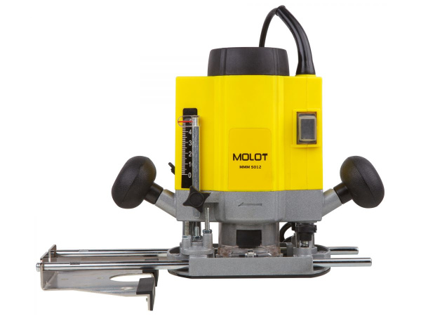 Фрезер MOLOT MMM 5012 в кор. (1200 Вт, 11000-30000 об/мин, макс.глуб.об. 50 мм, цанги 6 и 8 мм, рег.об.)
