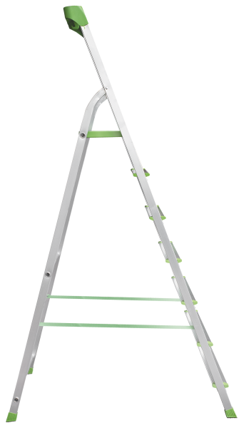 Стремянка алюминиевая 7 ступеней с органайзером NV2115 Новая высота 2115107