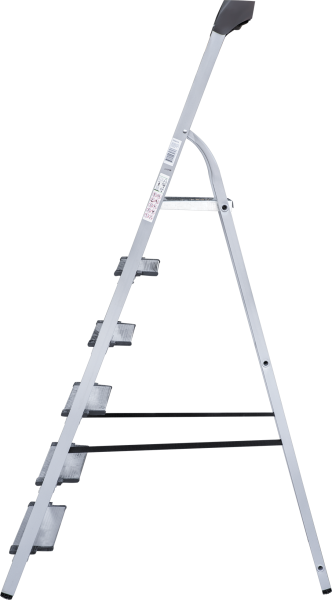 Стремянка алюминий-сталь 6 ступеней 130 мм органайзер NV1138 Новая высота 1138106