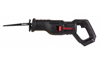 Пила сабельная аккумуляторная бесщеточная KRESS KU501.9, 20В, без АКБ и ЗУ