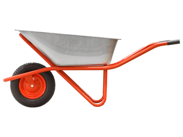 Тачка строительная ECO WB301-1 (130л, 300кг, 1 пневмоколесо 4.00-8) (130л, 300кг, 1 пневмоколесо 4.00-8)