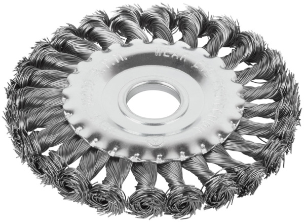 125 мм Щетка для УШМ «Плоская» жесткая Cutop Profi 82-908