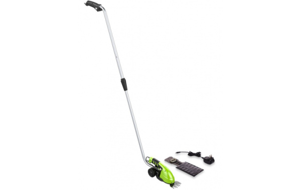 Ножницы-кусторез аккумуляторные садовые G36GS 36В с удлиненной ручкой Greenworks