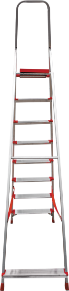 Стремянка профессиональная алюминиевая 8 ступеней 130 мм NV3117 Новая высота 3117108