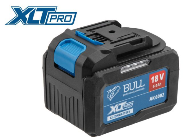 Аккумулятор BULL AK 6002 18.0 В, 6.0 А/ч, Li-Ion XLTpro 