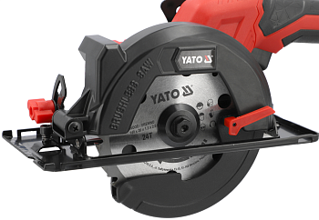 Аккумуляторная циркулярная пила 18V, 140мм, 2х4Ah YATO 