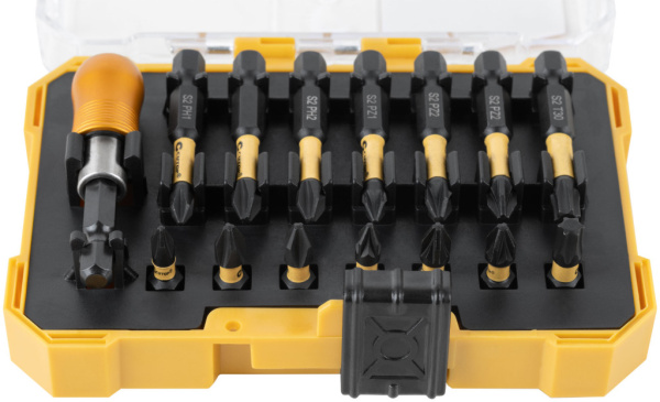 Набор торсионных бит 25/50 мм "Ударник" 15 предметов Profi plus Cutop 83-991