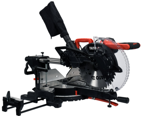 Торцовочная пила с лазером 305мм, 1800W, YATO 