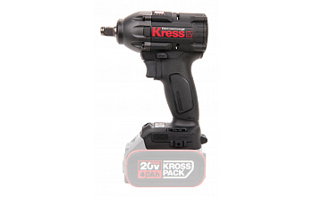 Аккумуляторный гайковерт бесщеточный KRESS KU270.9, 20В, 300Нм, без АКБ и ЗУ