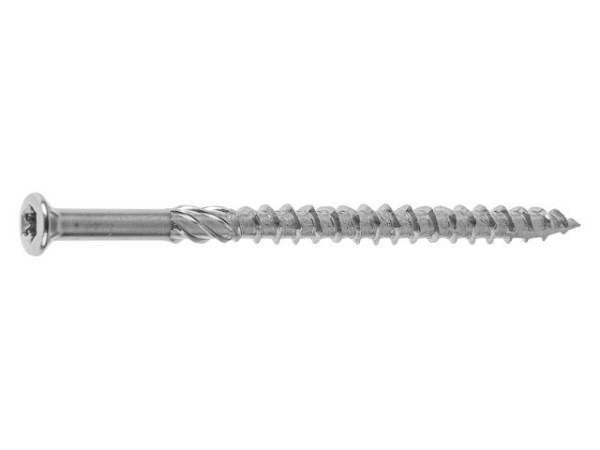 5,0x80 мм Саморез для террасной доски нерж. сталь (Aisi 410) T25 (50 шт.)