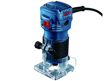 Фрезер кромочный BOSCH GKF 550 в кор. + аксессуары 