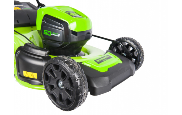 Газонокосилка аккумуляторная  Greenworks GD60LM46HP 46см 60В