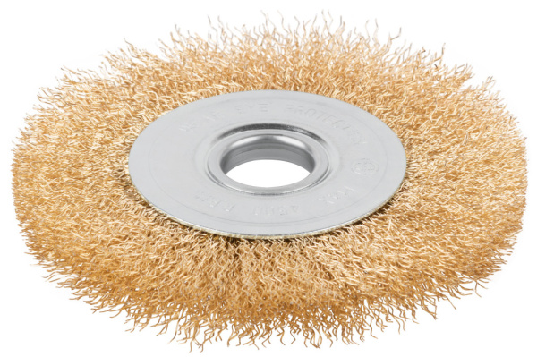 125 мм Щетка для УШМ «Плоская» латунь Cutop Profi 82-904