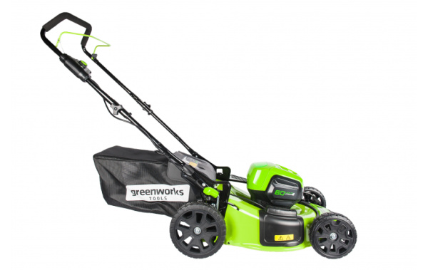Газонокосилка аккумуляторная  Greenworks GD60LM46HP 46см 60В
