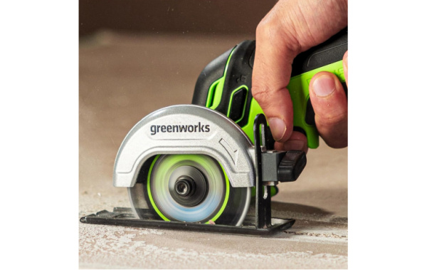 Угловая шлифовальная машина аккумуляторная GD24UCS 24В Greenworks