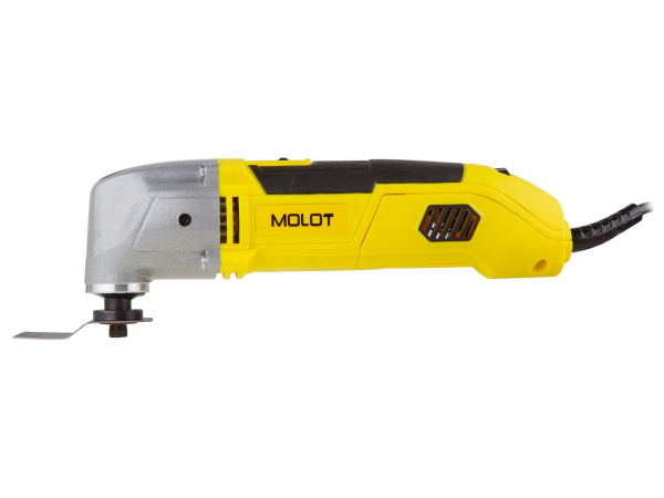 Многофункциональный инструмент (реноватор) MOLOT MSM 3125 в кор. (250 Вт, 15000 - 22000 об/мин, градус угла колебаний 3.1 °, посадка 10 мм)