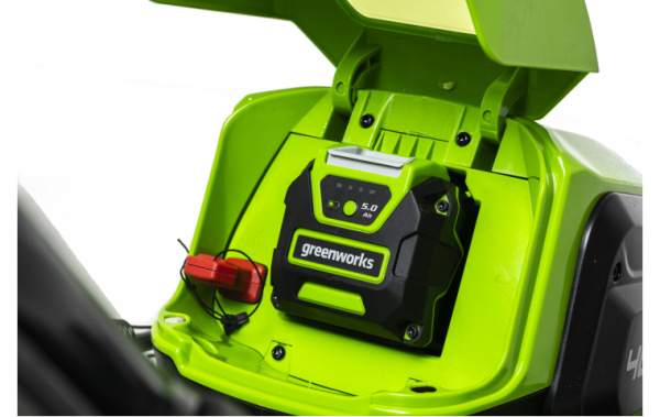 Газонокосилка аккумуляторная Greenworks GD40LM46HPK4 46см 40В (в комплекте АКБ 4А/ч + ЗУ)