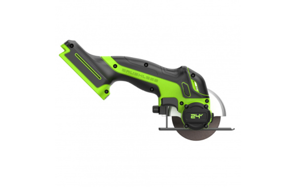 Угловая шлифовальная машина аккумуляторная GD24UCS 24В Greenworks