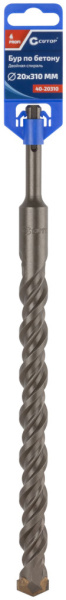 20x250/310 мм Бур по бетону SDS-plus Cutop Profi 40-20310