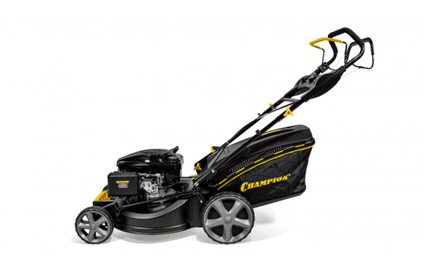 Газонокосилка CHAMPION LM5344 (PRO 44кВт привод 525мм 65л 25-75мм 1рычаг/6 38кг 4в1)