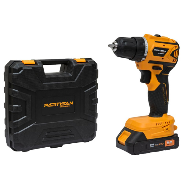 Дрель-шуруповерт аккумуляторная PARTISAN AD-2155BL