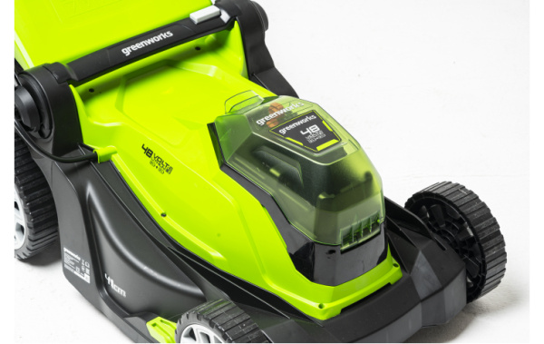 Газонокосилка аккумуляторная Greenworks G24X2LM41 41см 2x24В